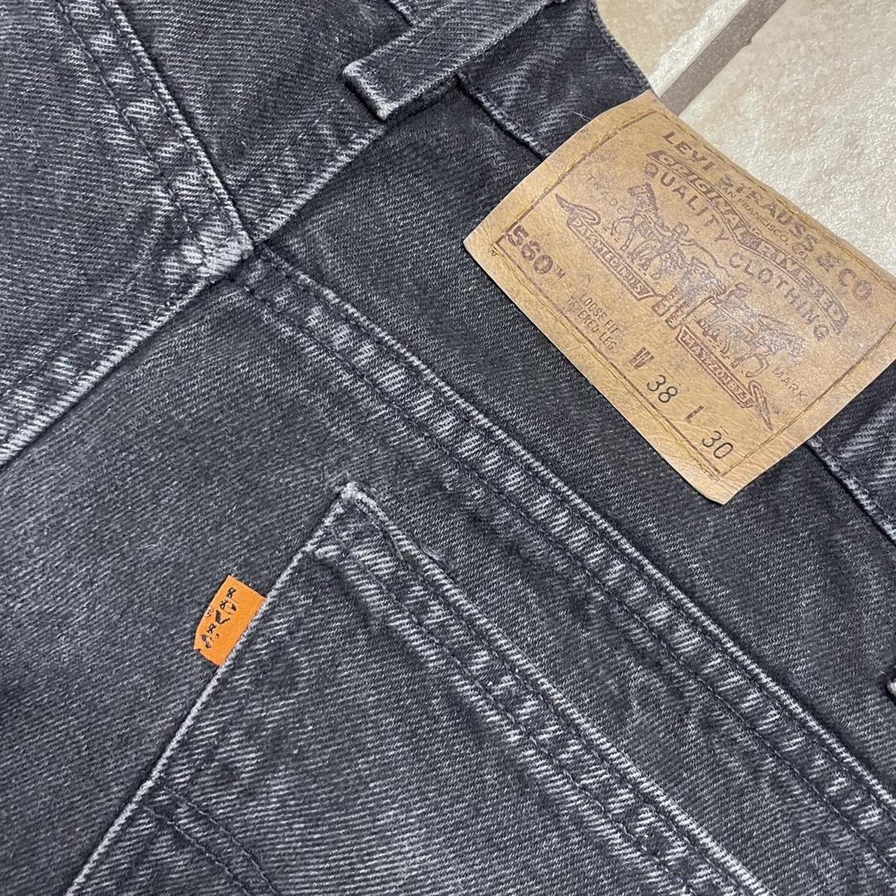 Black 560 levi fashion jeans