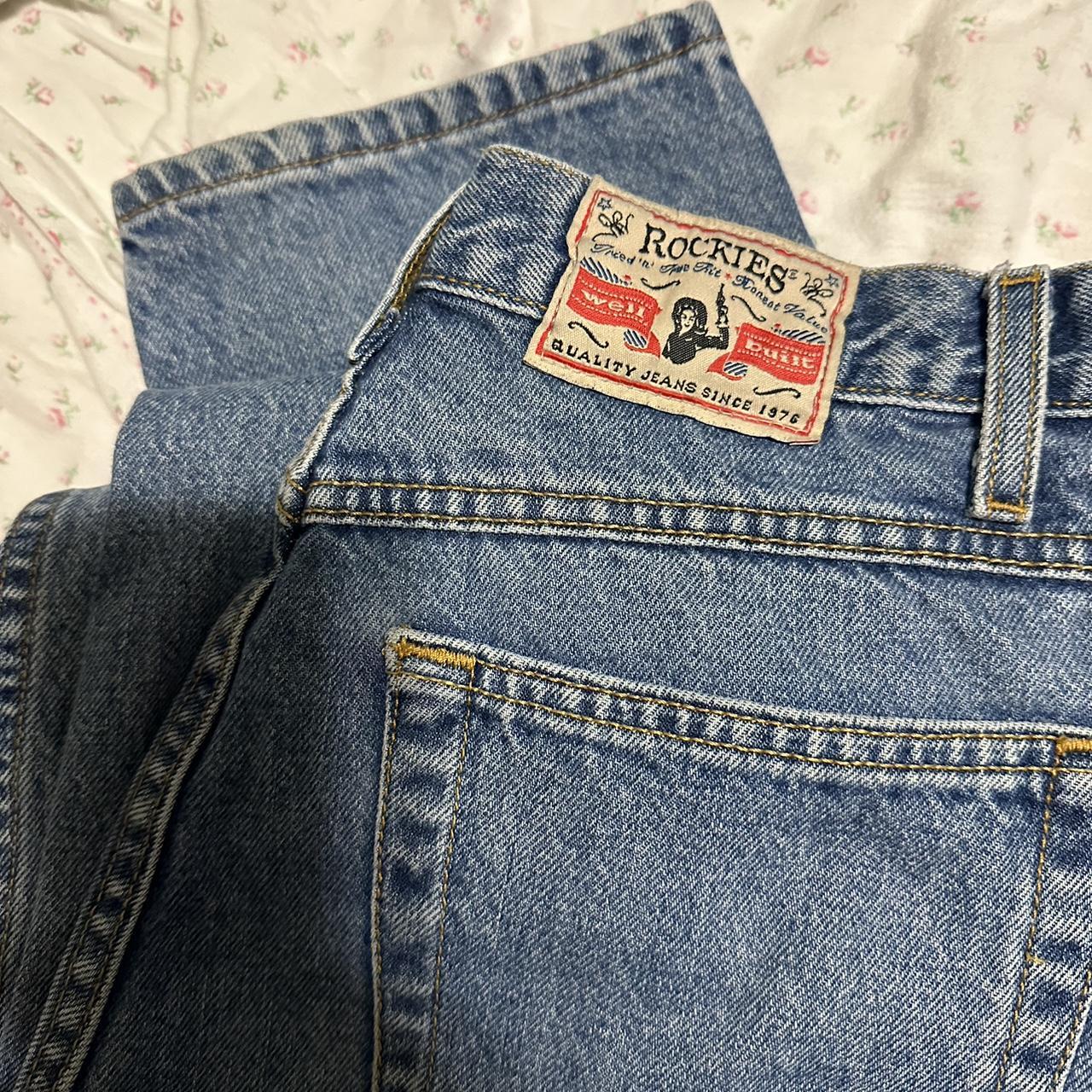 Lightly distressed Limited Edition ReRock Jeans by - Depop