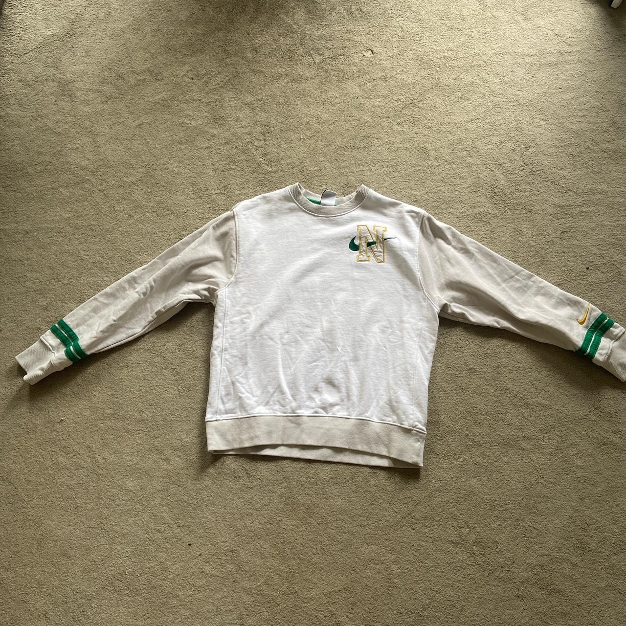 nike jumper green