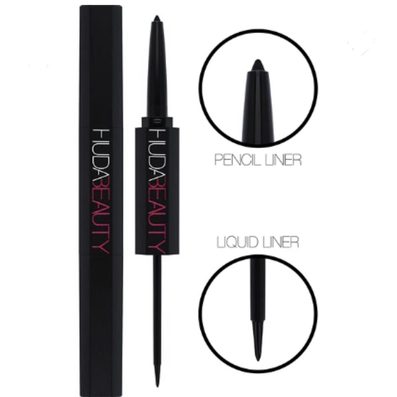 Huda Beauty Duo Eyeliner pencil and liquid in shade... Depop