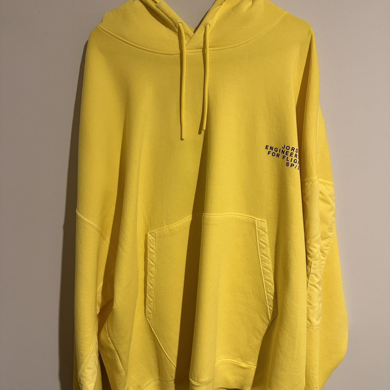 yellow jordan hoodie mens
