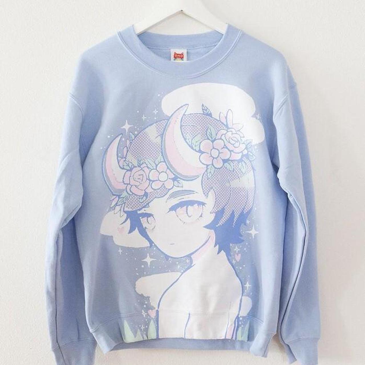 On sale Rare Omocat Demonboy softie animecore sweatshirt sz s *please read description*