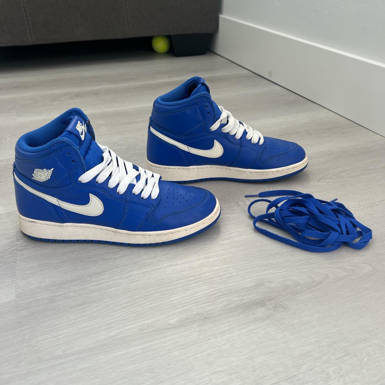 royal blue high top nikes