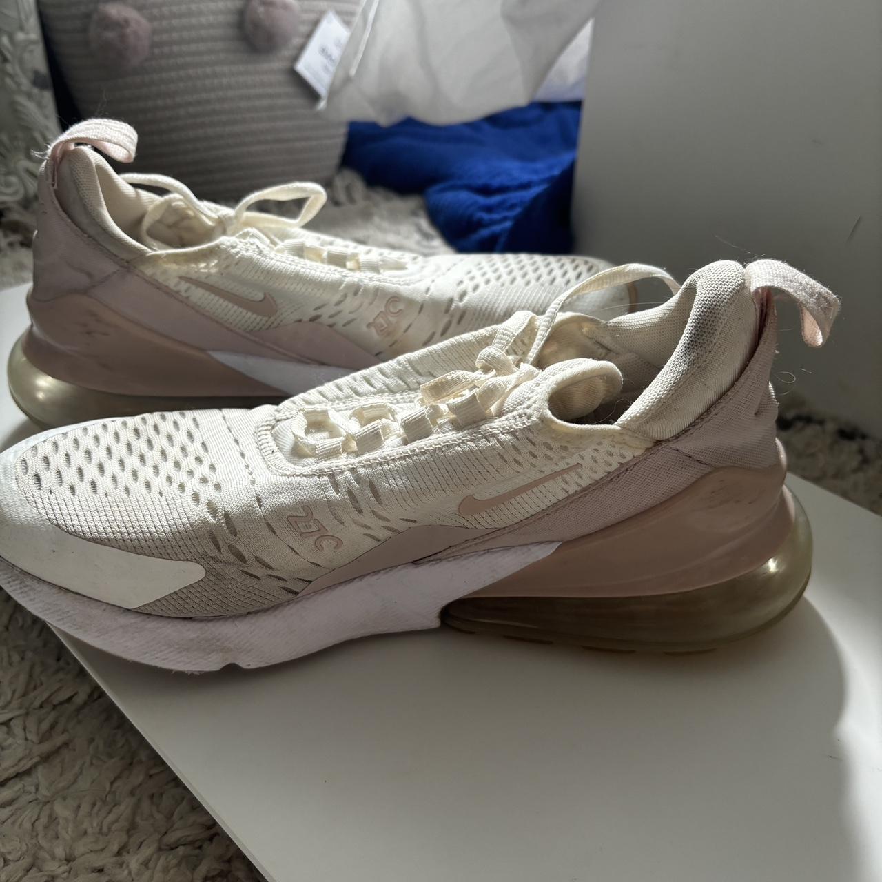 Nike Air Max 270 trainers worn a few stains will. Depop