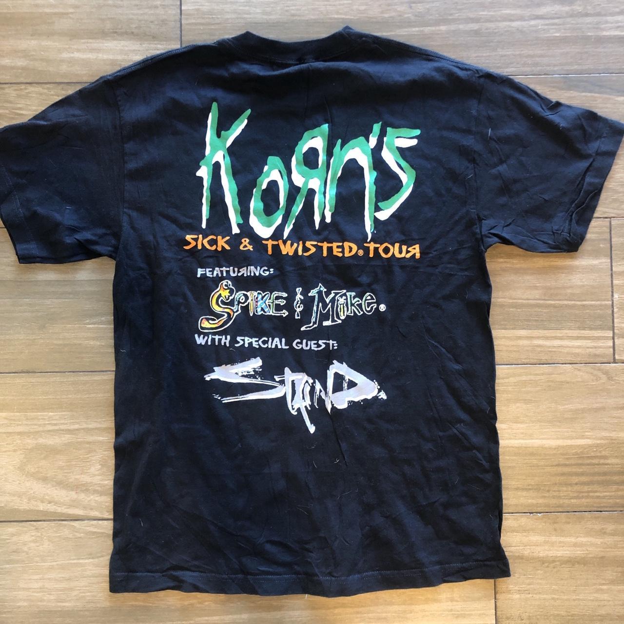 Korn “Sick & Twisted Tour (2000)” tee | Depop