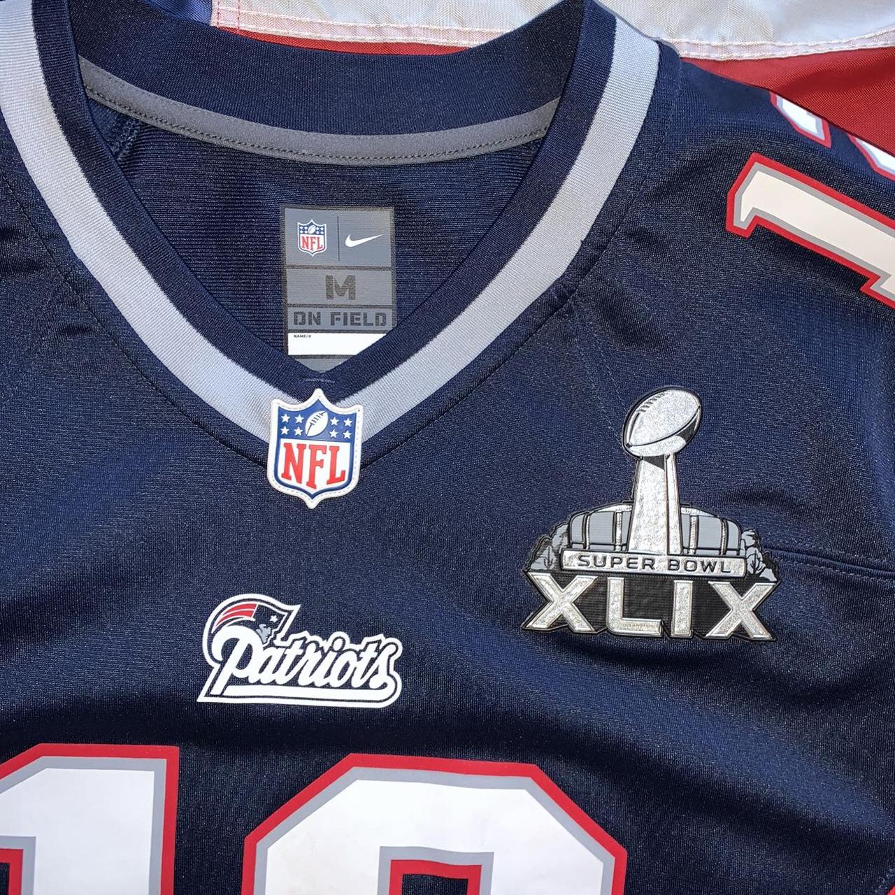 Vintage Tom Brady New England Patriots Nike Jersey - Depop