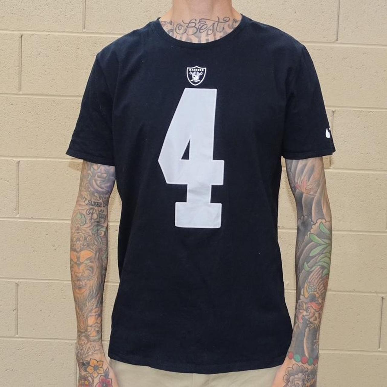 Raiders Jersey Derek Carr not sure of the size but - Depop