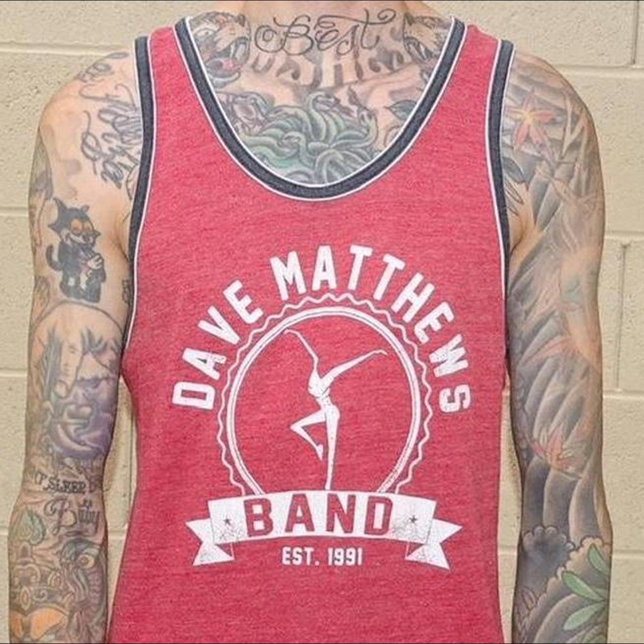Y2K Dave Mathew’s Band tank top Size Large Model is... Depop