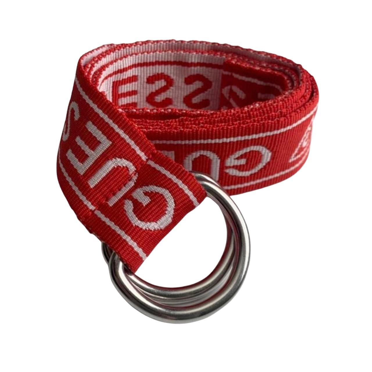 Guess red clearance belt