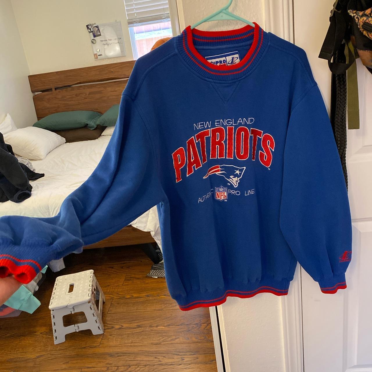 Vintage New England Patriots crewneck sweatshirt - Depop