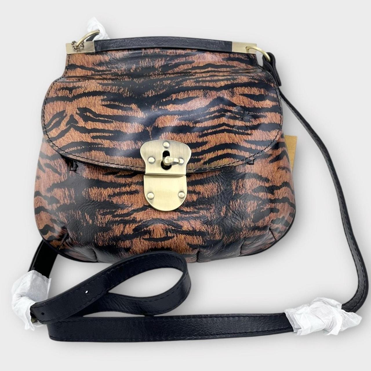 NWT PATRICIA NASH Veneto Leather Tiger Crossbody. Depop