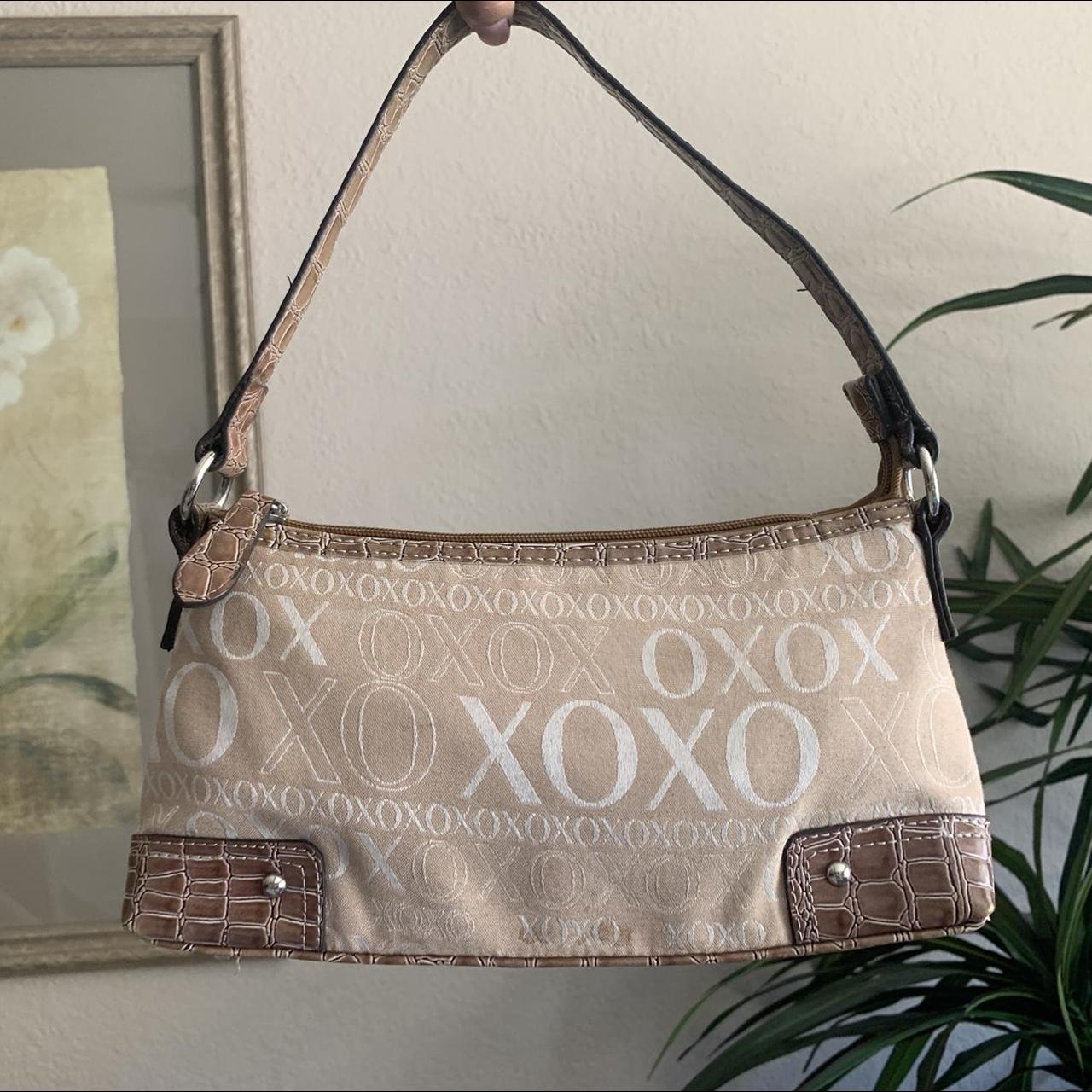 vintage y2k XOXO brown bowling bag purse preloved - Depop
