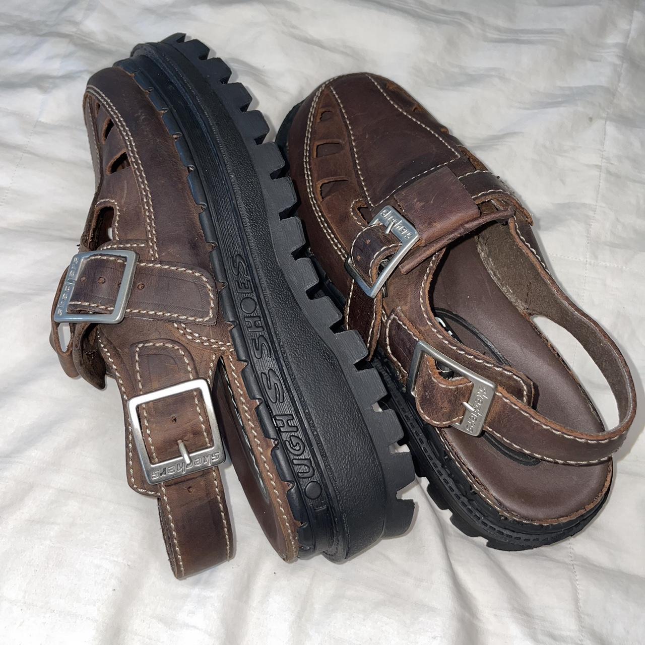sketchers walking sandals