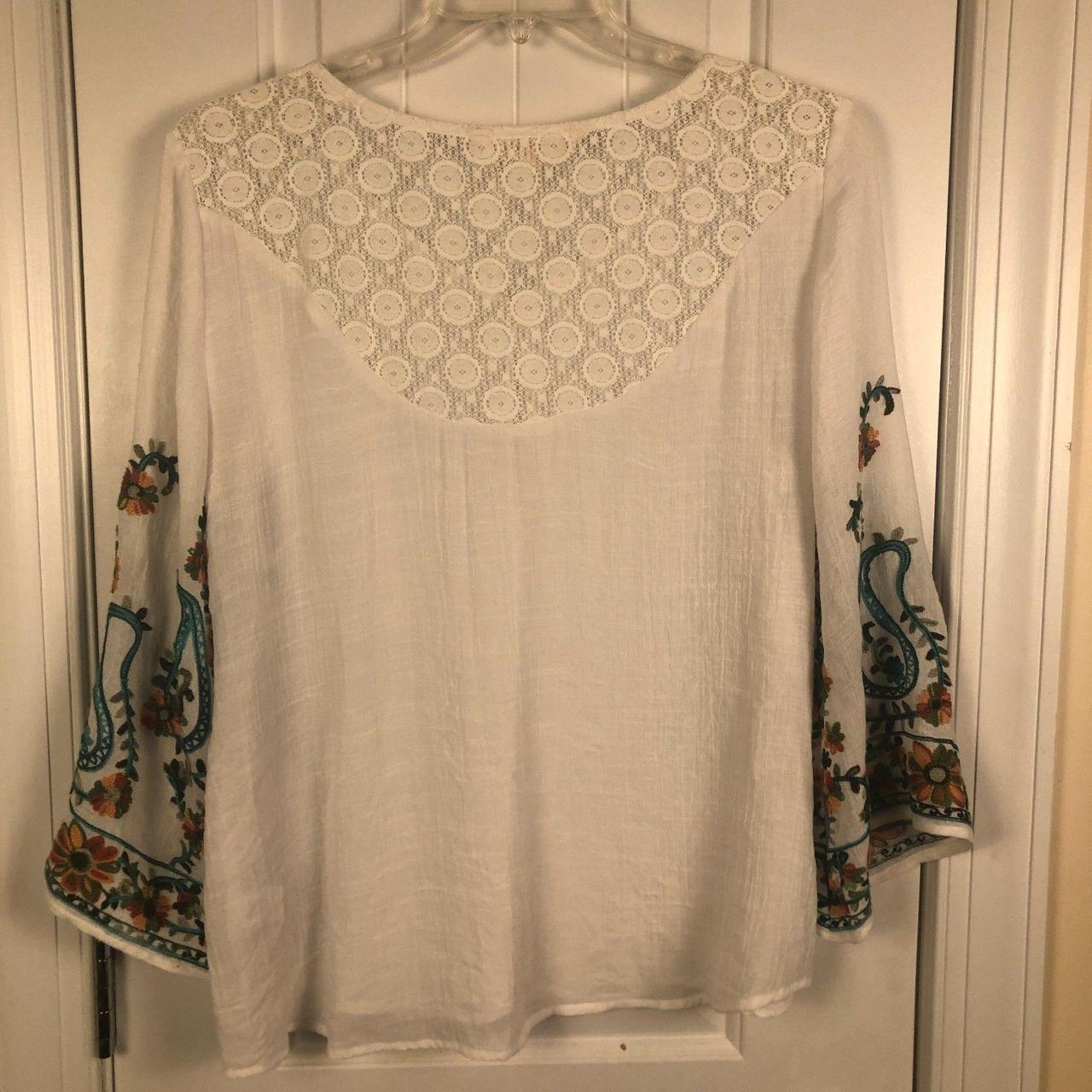 Source Unknown Women's Blouse - White - L – Hope … - image 2