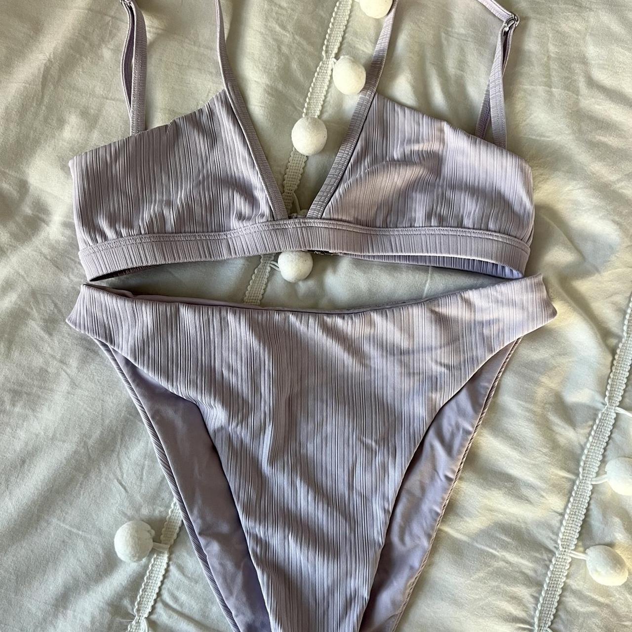 Women's Purple Bikinis-and-tankini-sets | Depop