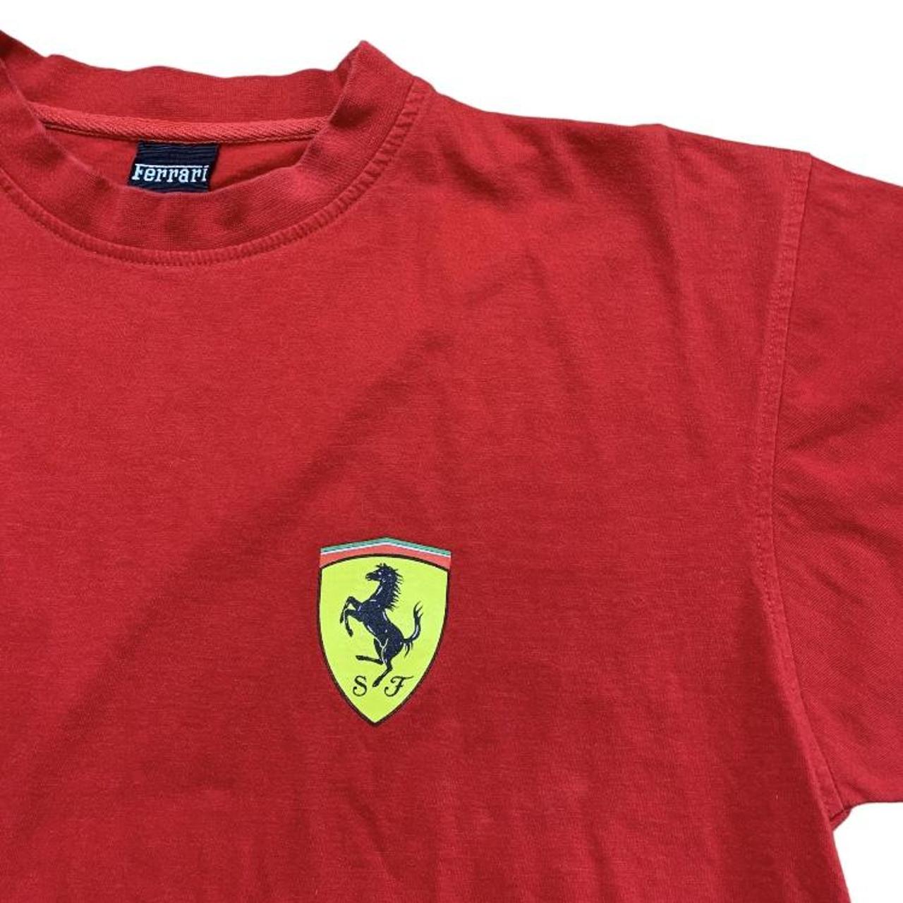 1999 Vintage Official Ferrari Racing Tshirt Size Depop