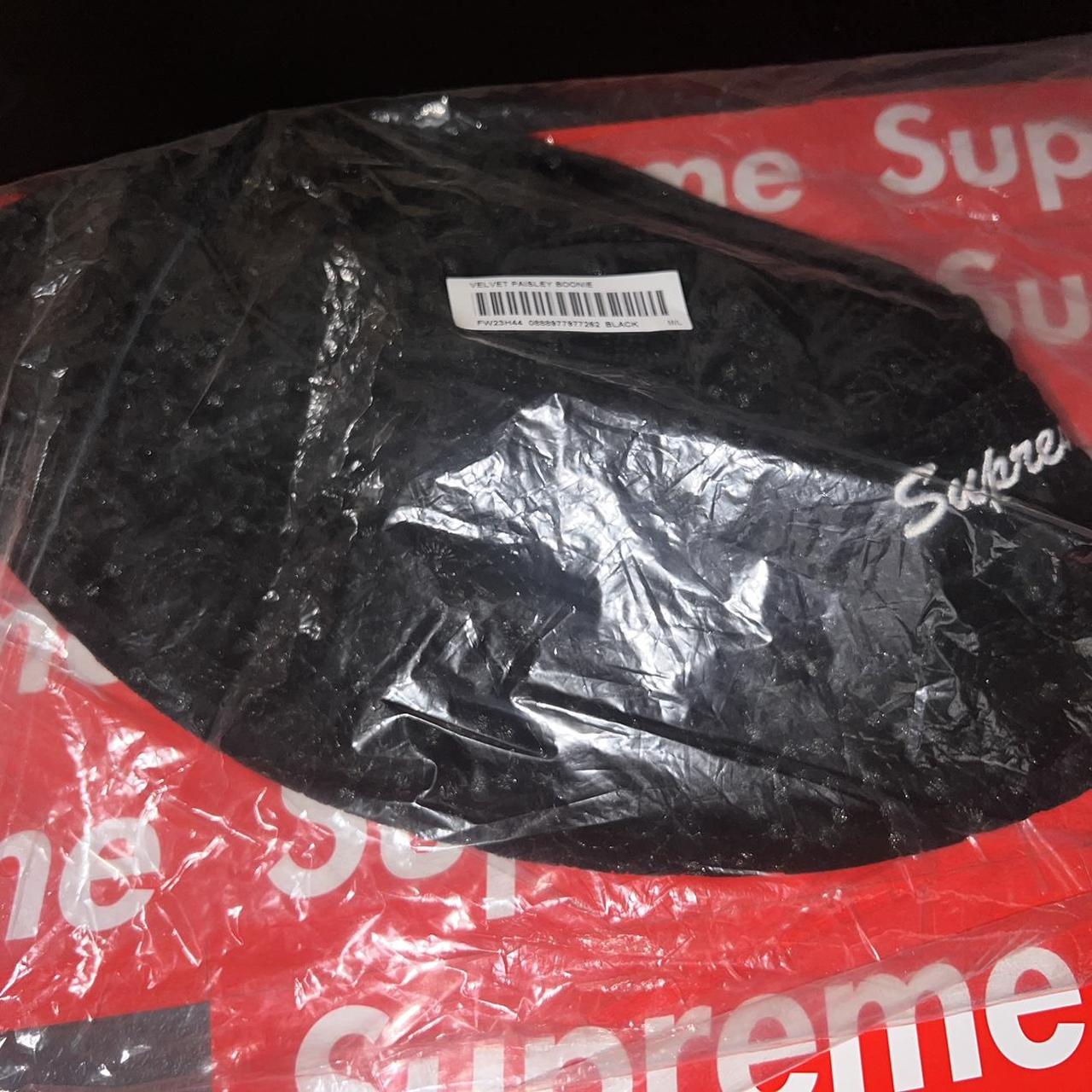 Supreme Velvet Paisley Boonie - Size M/L - Black - NEW | eBay