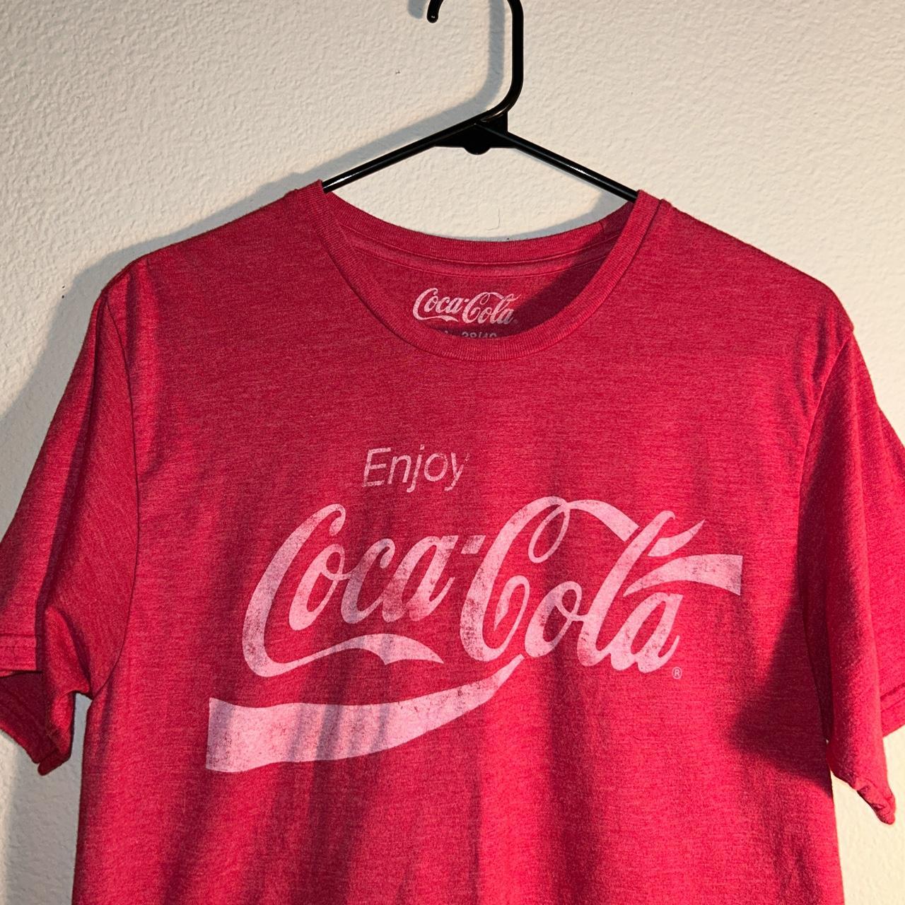 Vintage 90's Coca Cola Tee men's Medium #Coke... - Depop