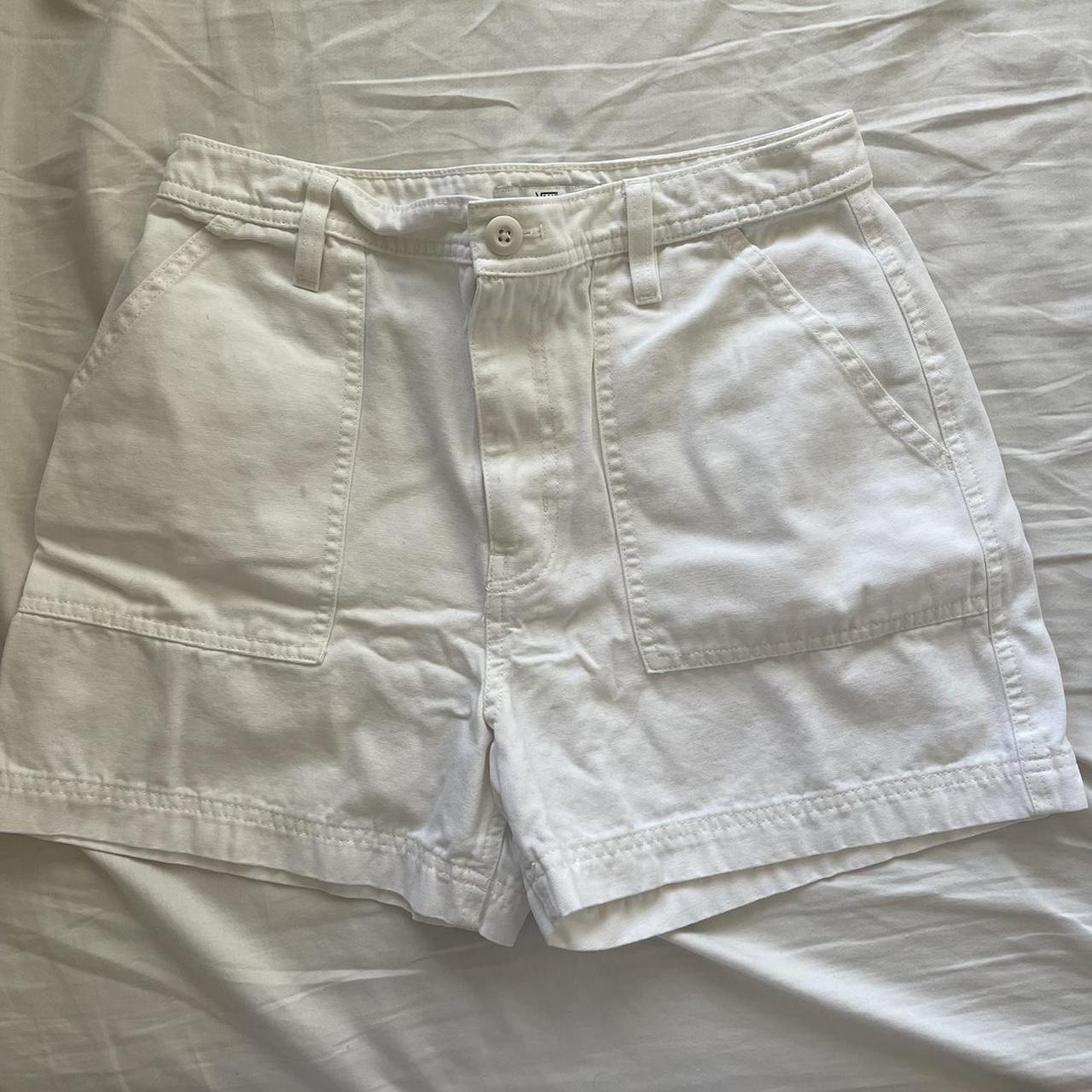 White shorts from Vans. Size 28. I recommend for... - Depop