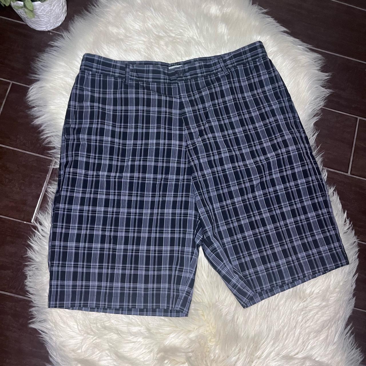 Adidas plaid hot sale golf shorts