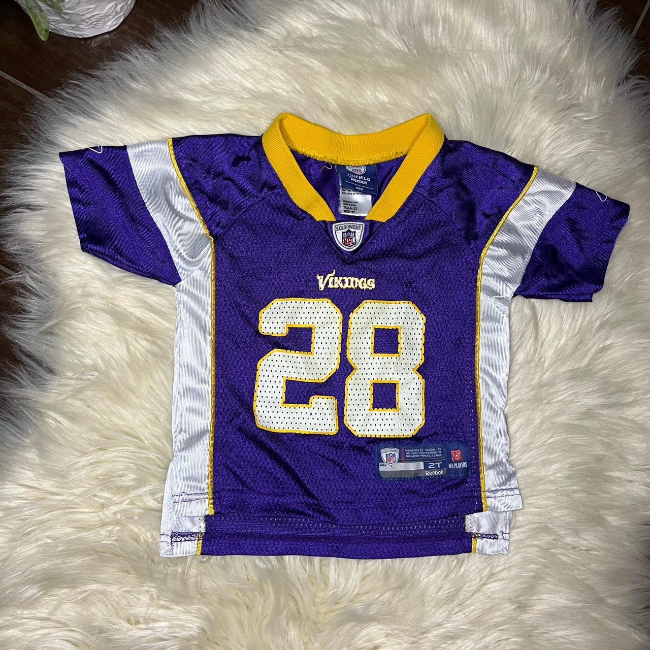 NFL Equipment Onfield Reebok Minnesota Vikings #28 Adrian Peterson