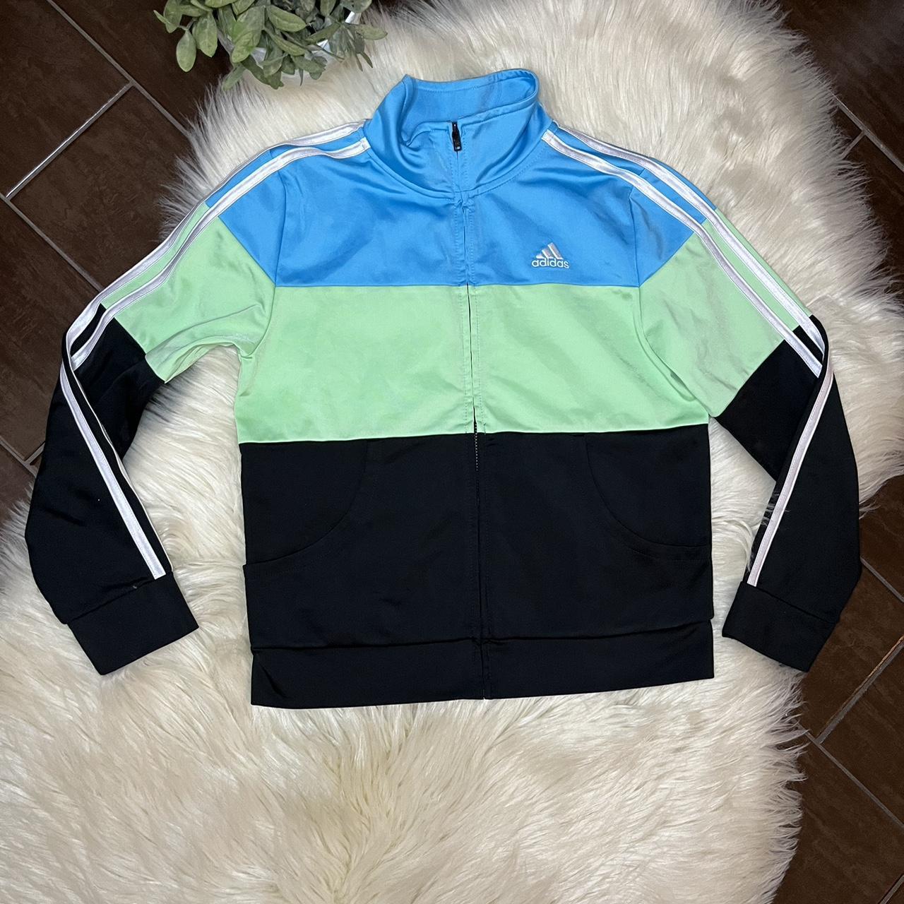 Black and lime green adidas outlet tracksuit