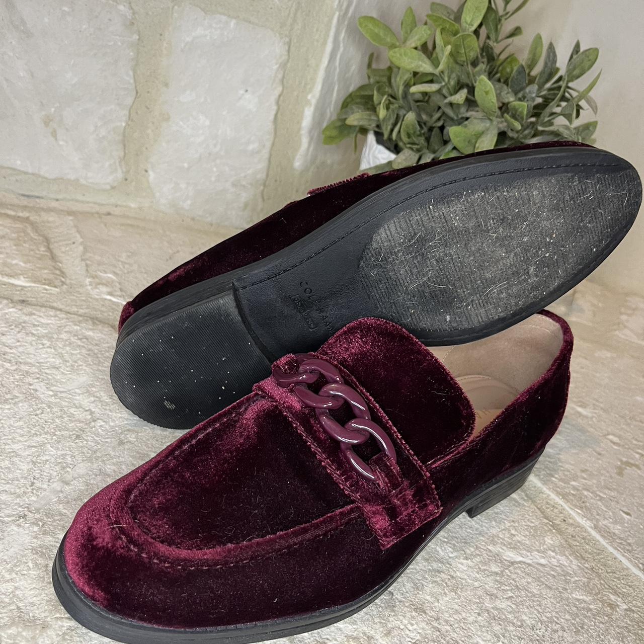 Cole haan cheap velvet loafers