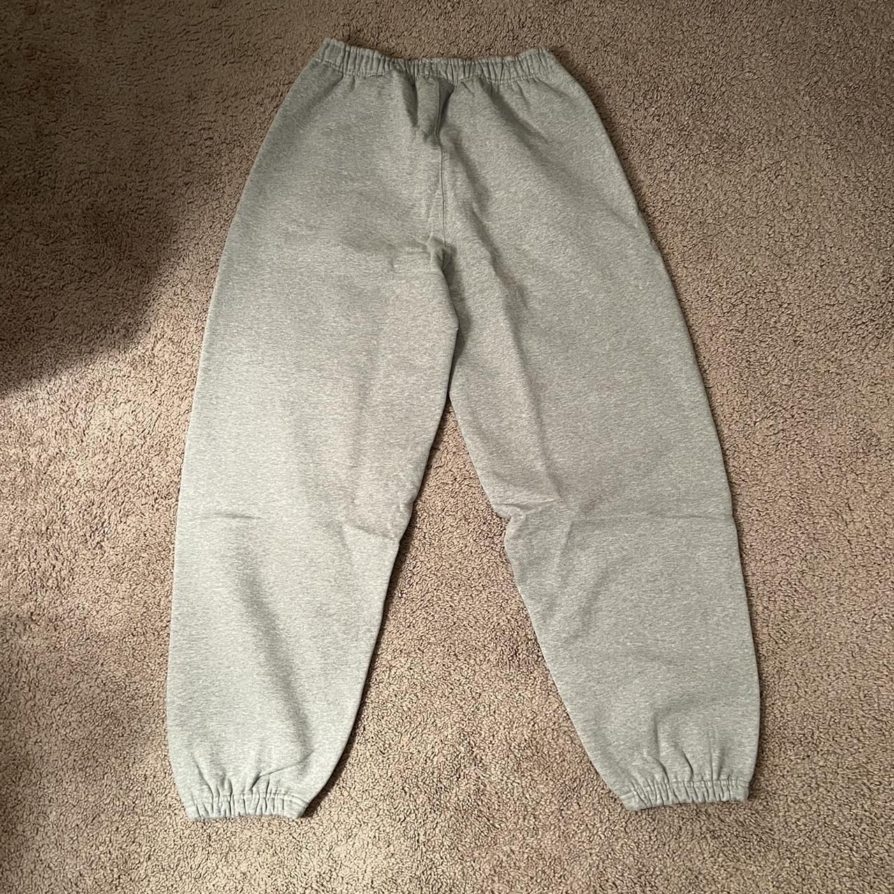 St Ssy Men S Grey Joggers Tracksuits Depop