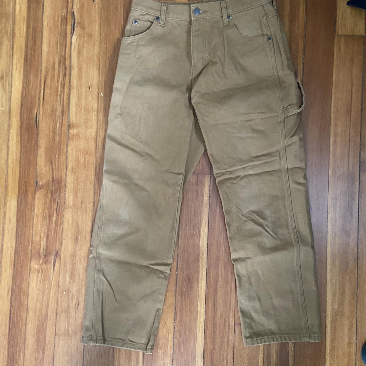 Dickies Men's Brown Trousers | Depop