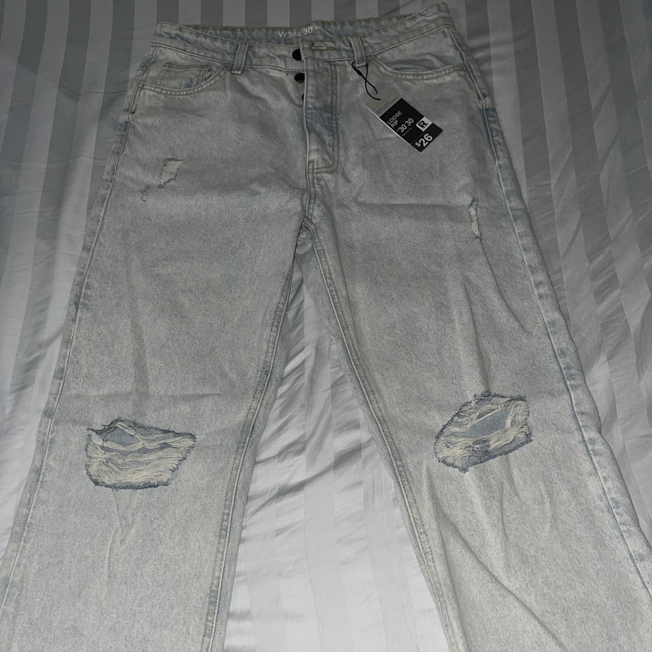 Primark Loose Ripped Jeans Depop