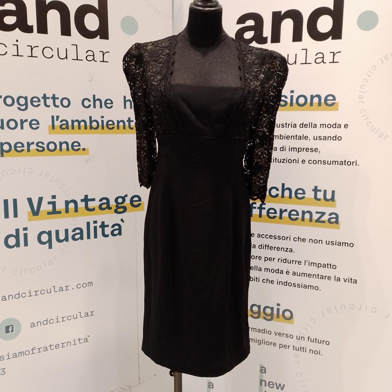 Abito Madame Butterfly Mamatayoe - Manica 3/4, Scollo A Barca, Grigio, Cotone E Poliammide - Foto 9