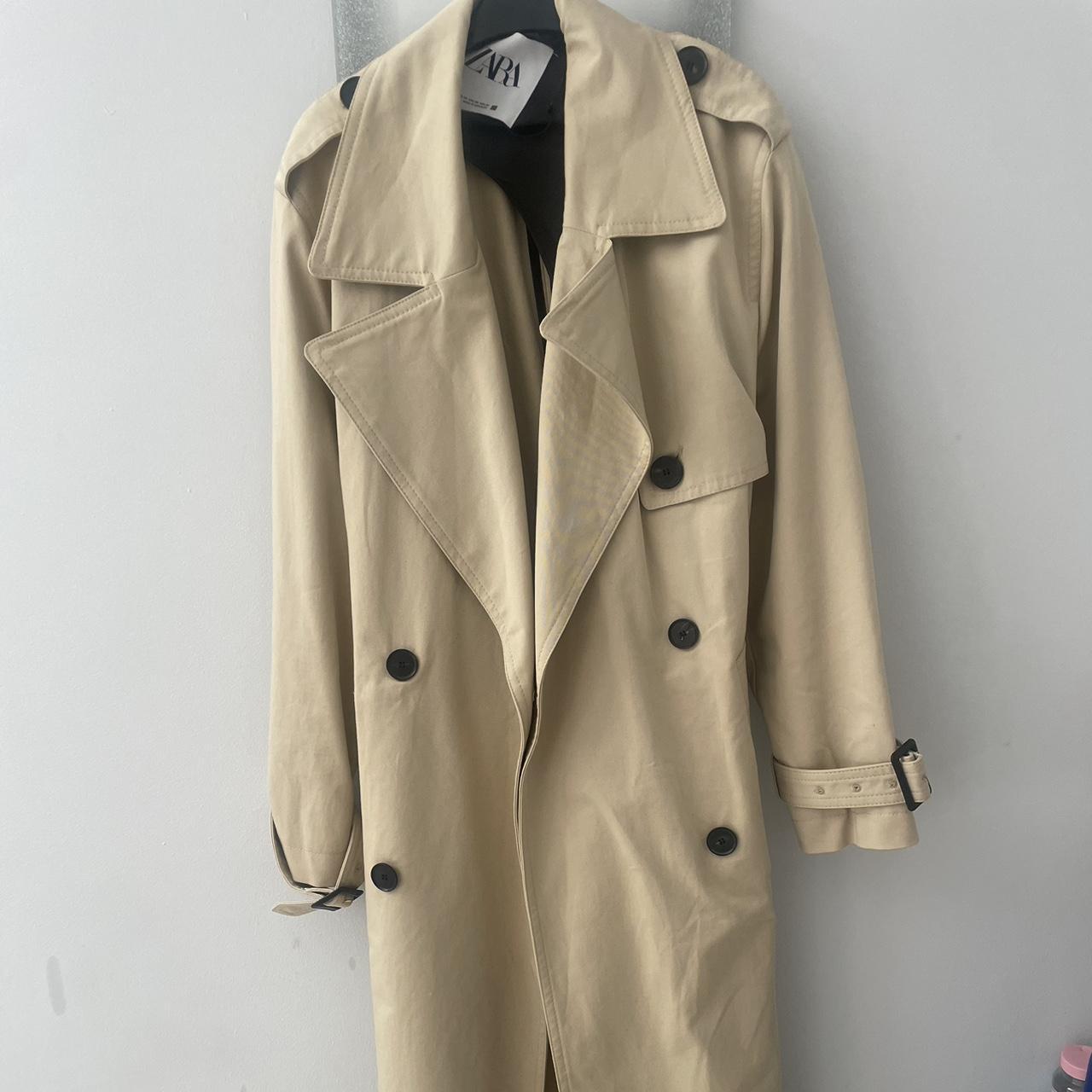 Zara trench coat Immaculate condition worn for a... - Depop