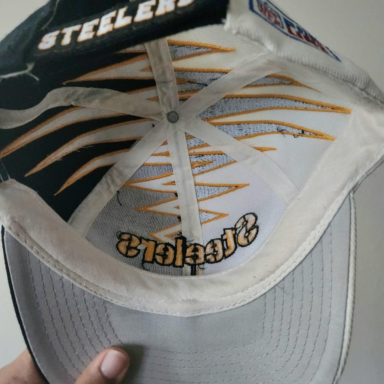 Vintage Steelers Hat. Steelers Starter fitted hat. - Depop