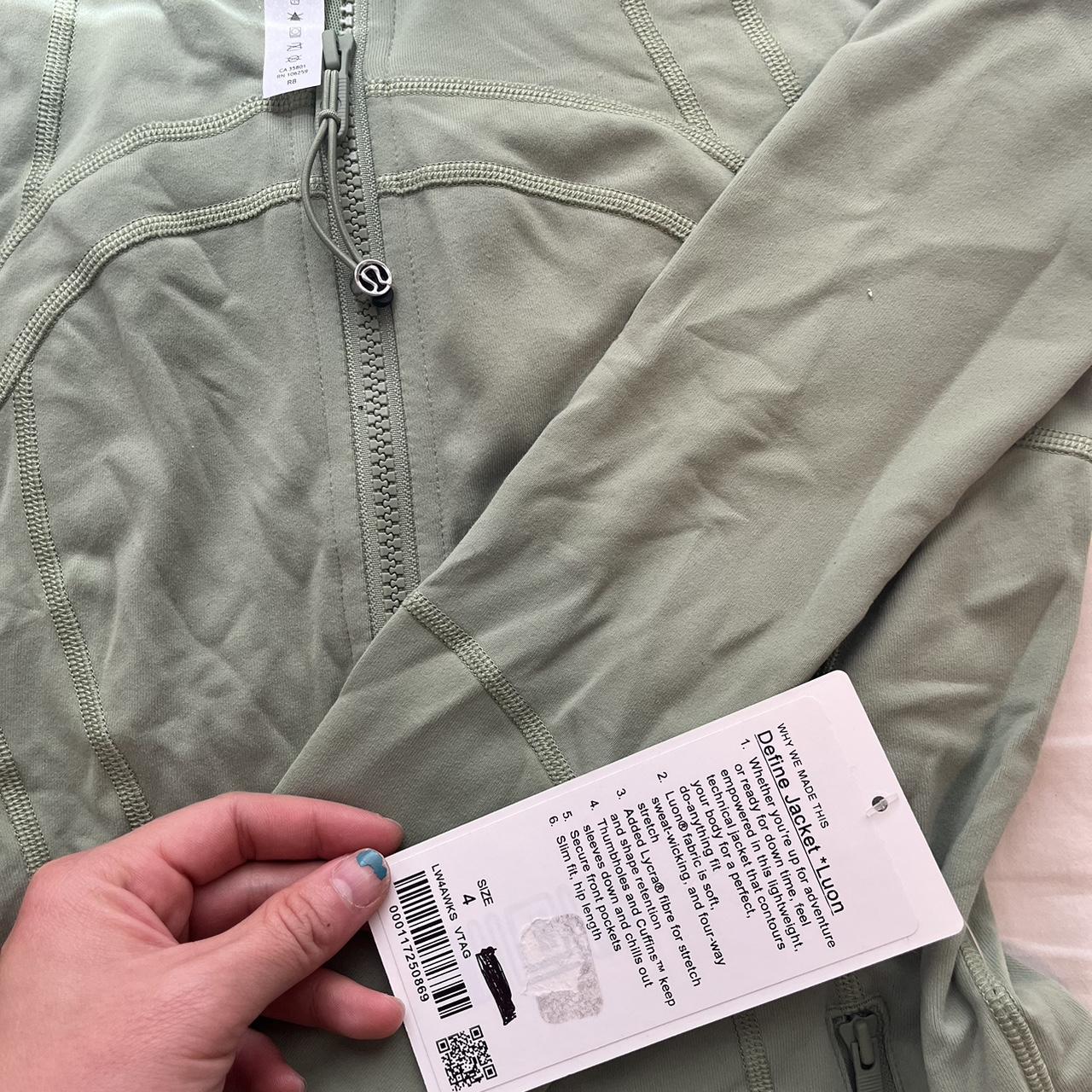 Lululemon Women's Green Jacket | Depop