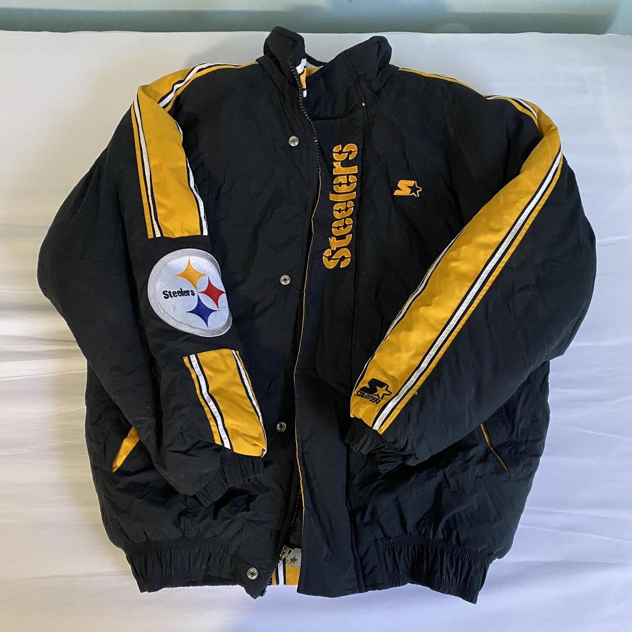 Pittsburgh Steelers Starter Pullover (M) – Retro Windbreakers