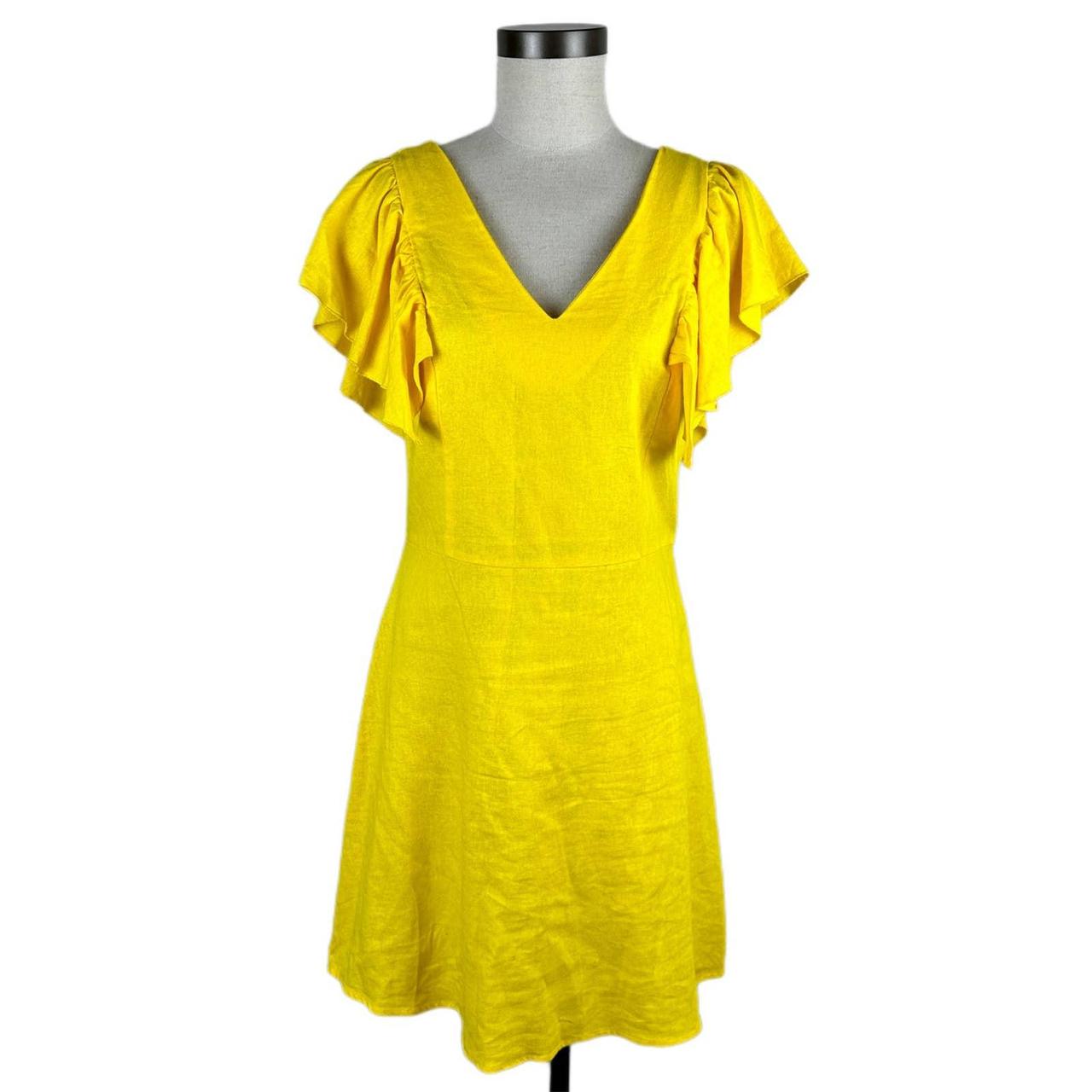 A new day yellow cheap dress