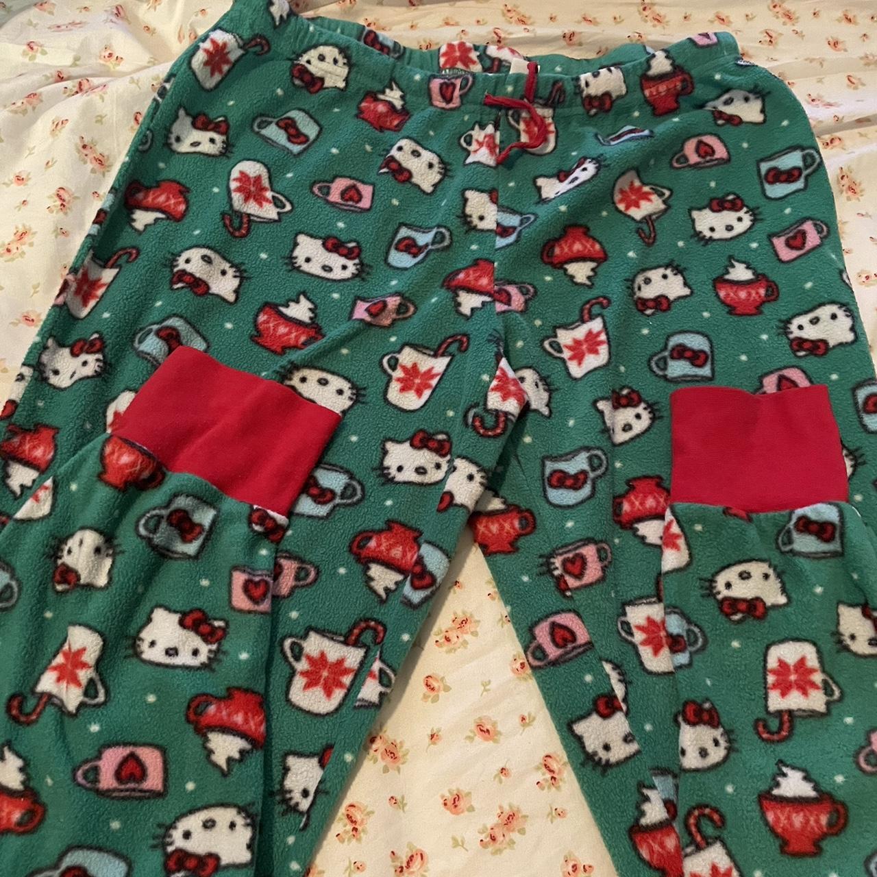 Hello Kitty Christmas pajama pants🎀 Depop