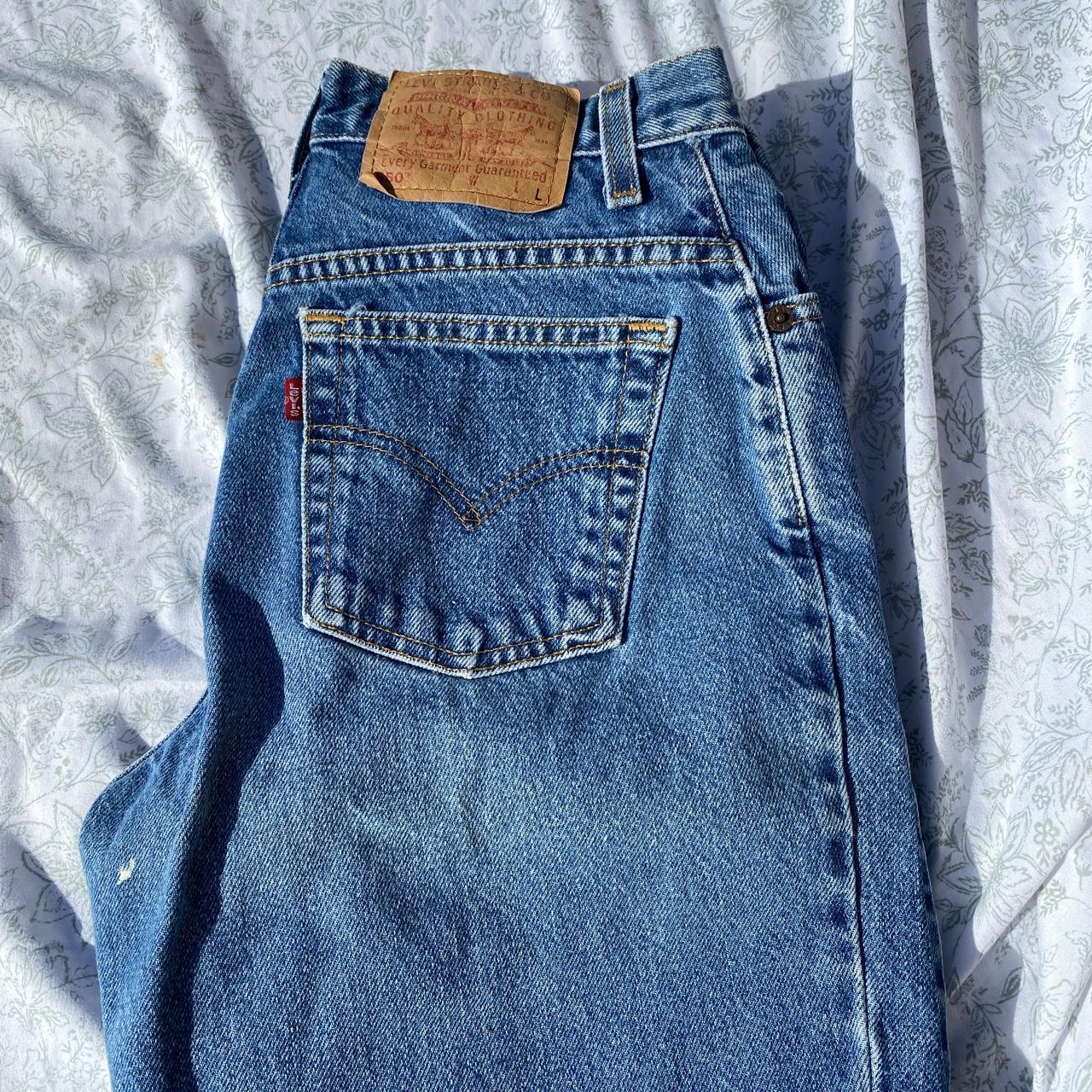 Vintage Levi’s high waisted jeans - Depop