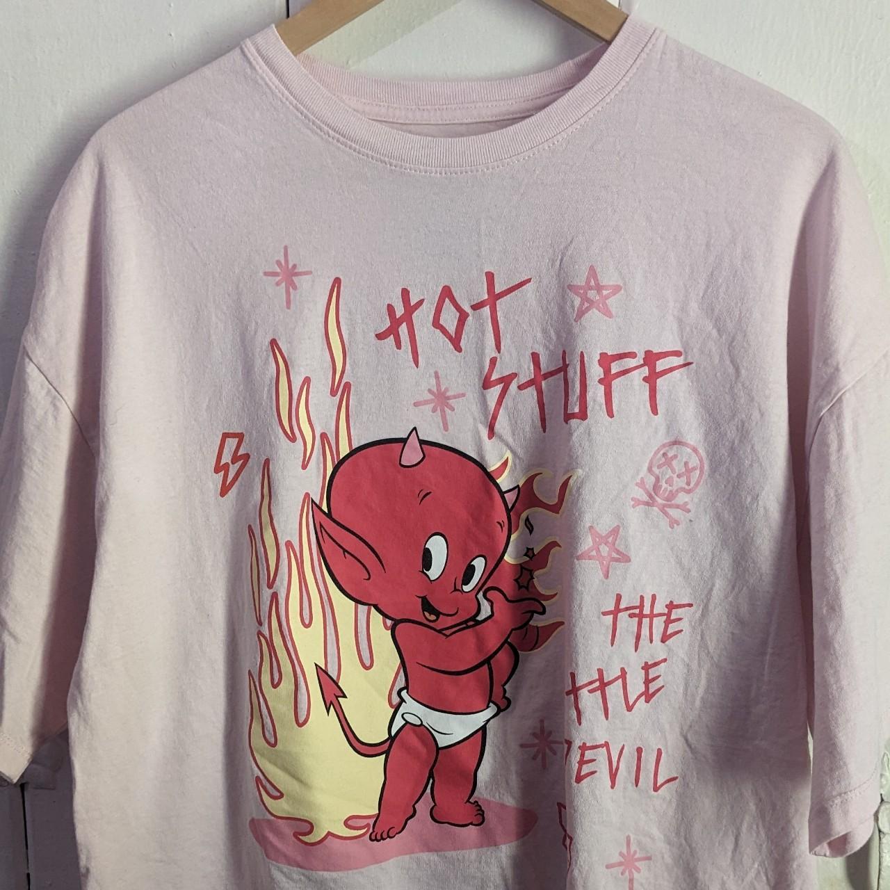 devil shirt pink