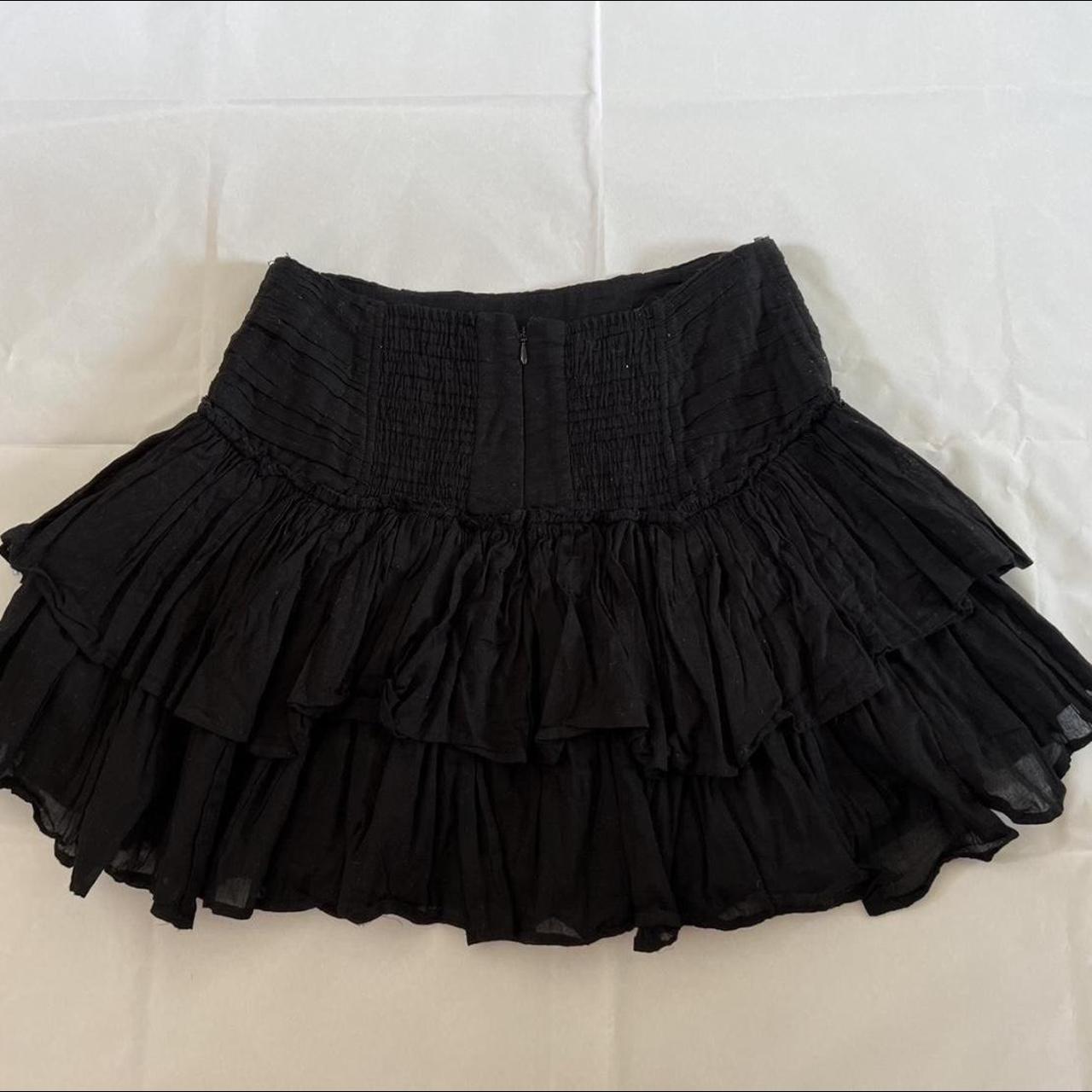 Aje Women's Black Skirt | Depop