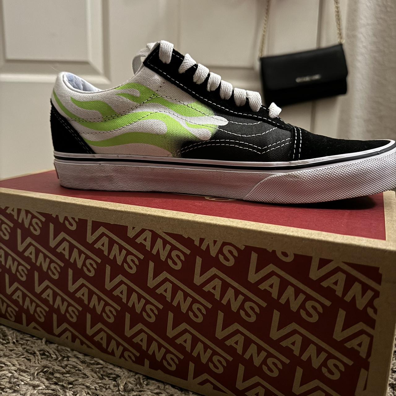 Green store flame vans