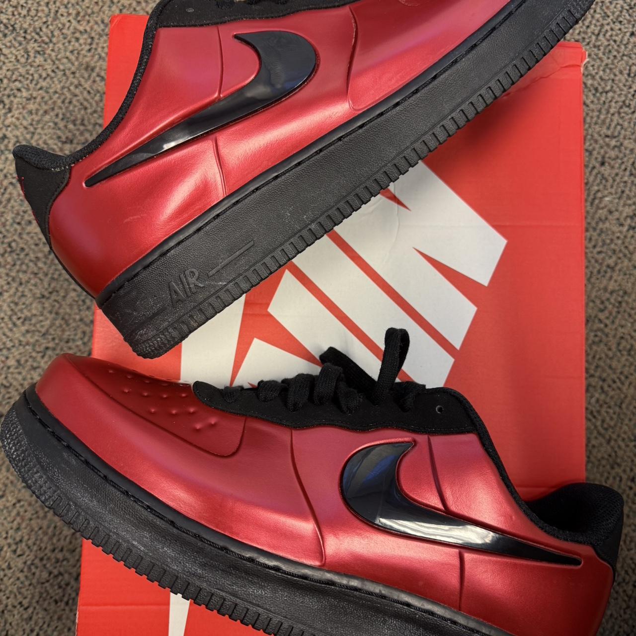 nike air force 1 foamposite pro cup gym red