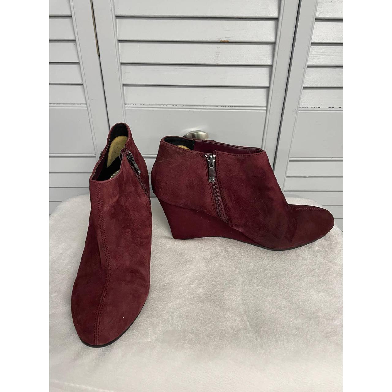 Anne klein suede on sale booties