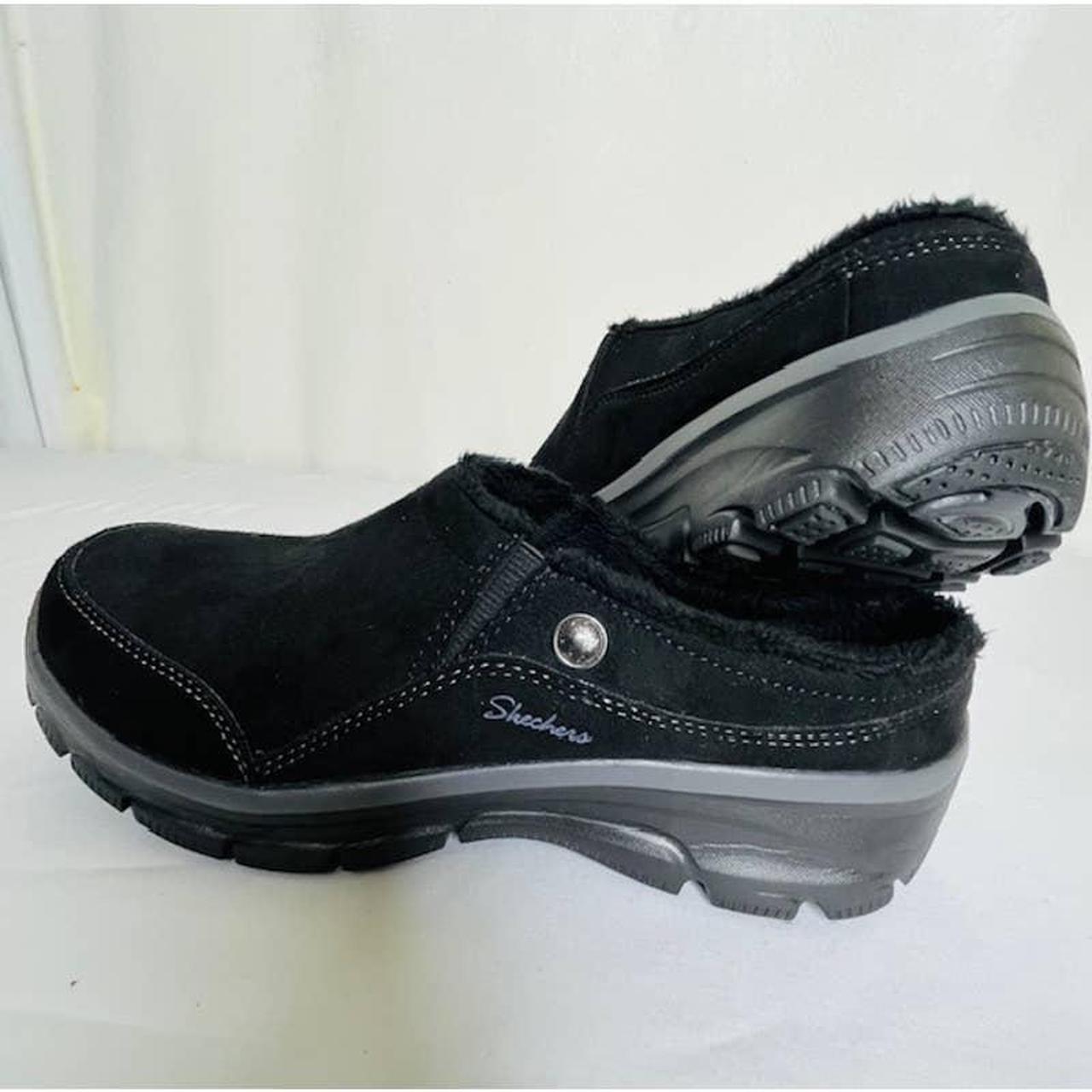 Skechers slip hotsell on clog sneakers