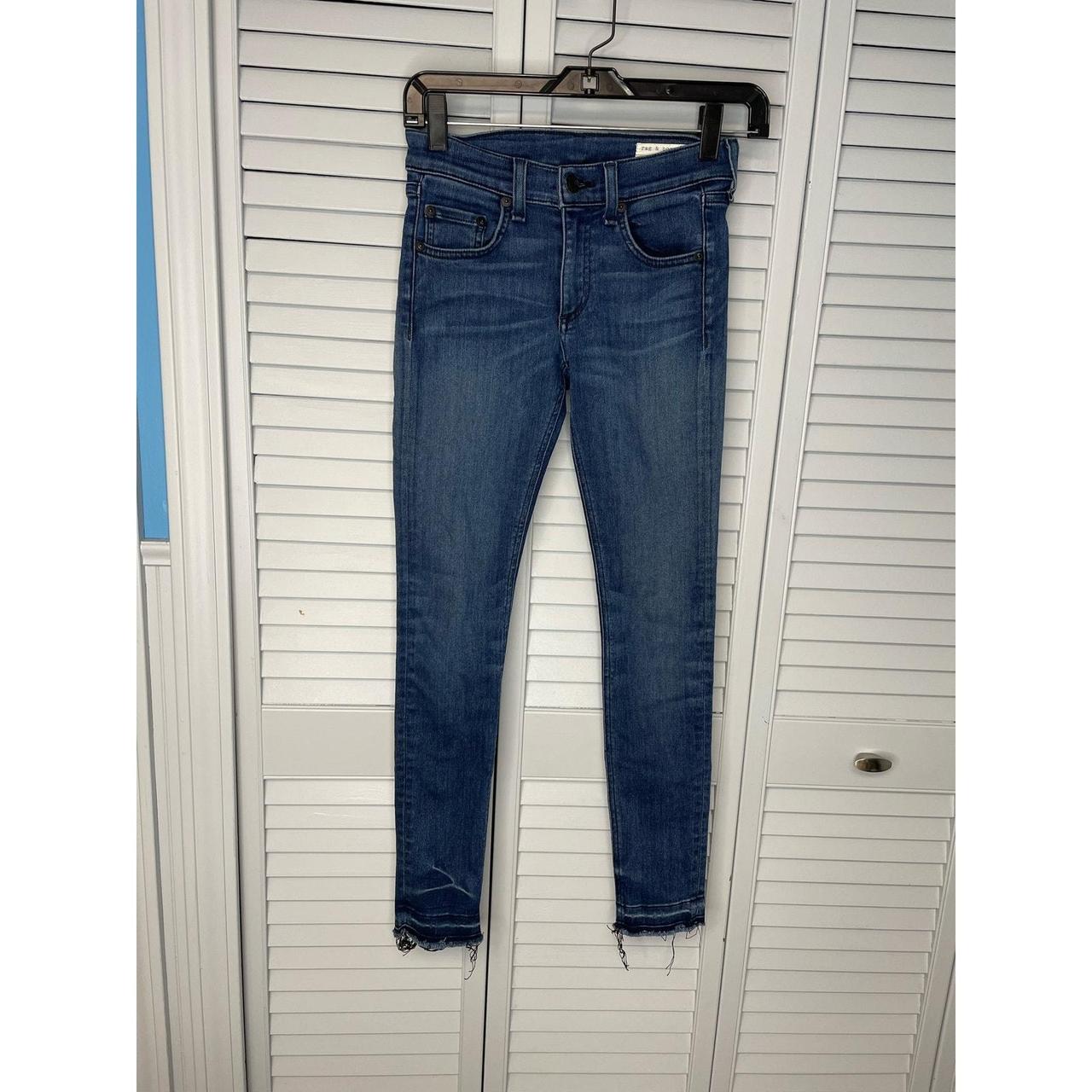 Rag & Bone Skinny Raw popular Hem Jeans Size 25