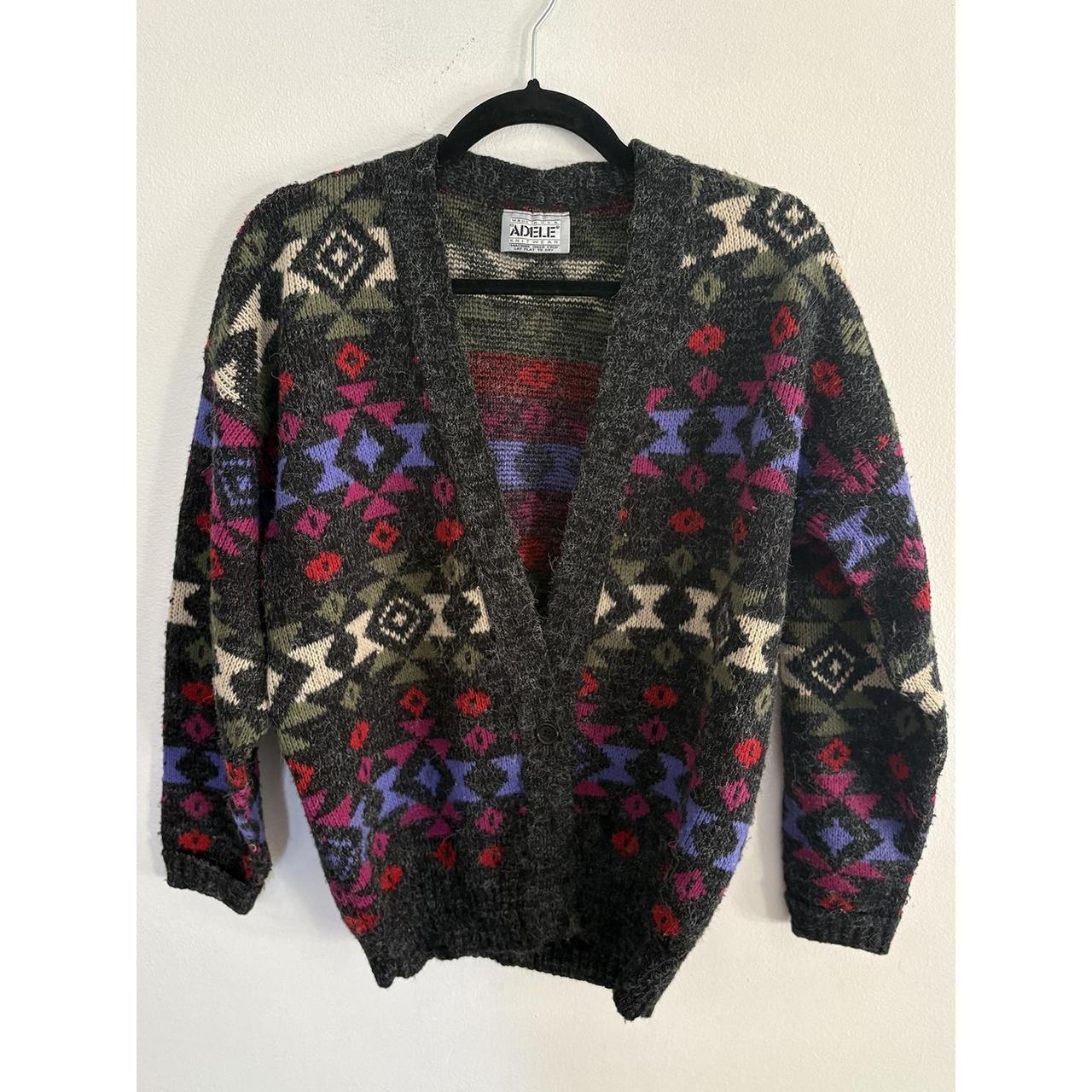 Adele Simpson Women's Cardigan - Multi - M – Adel… - image 1