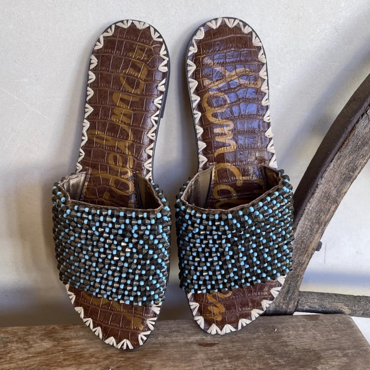 Sam edelman beaded on sale slide