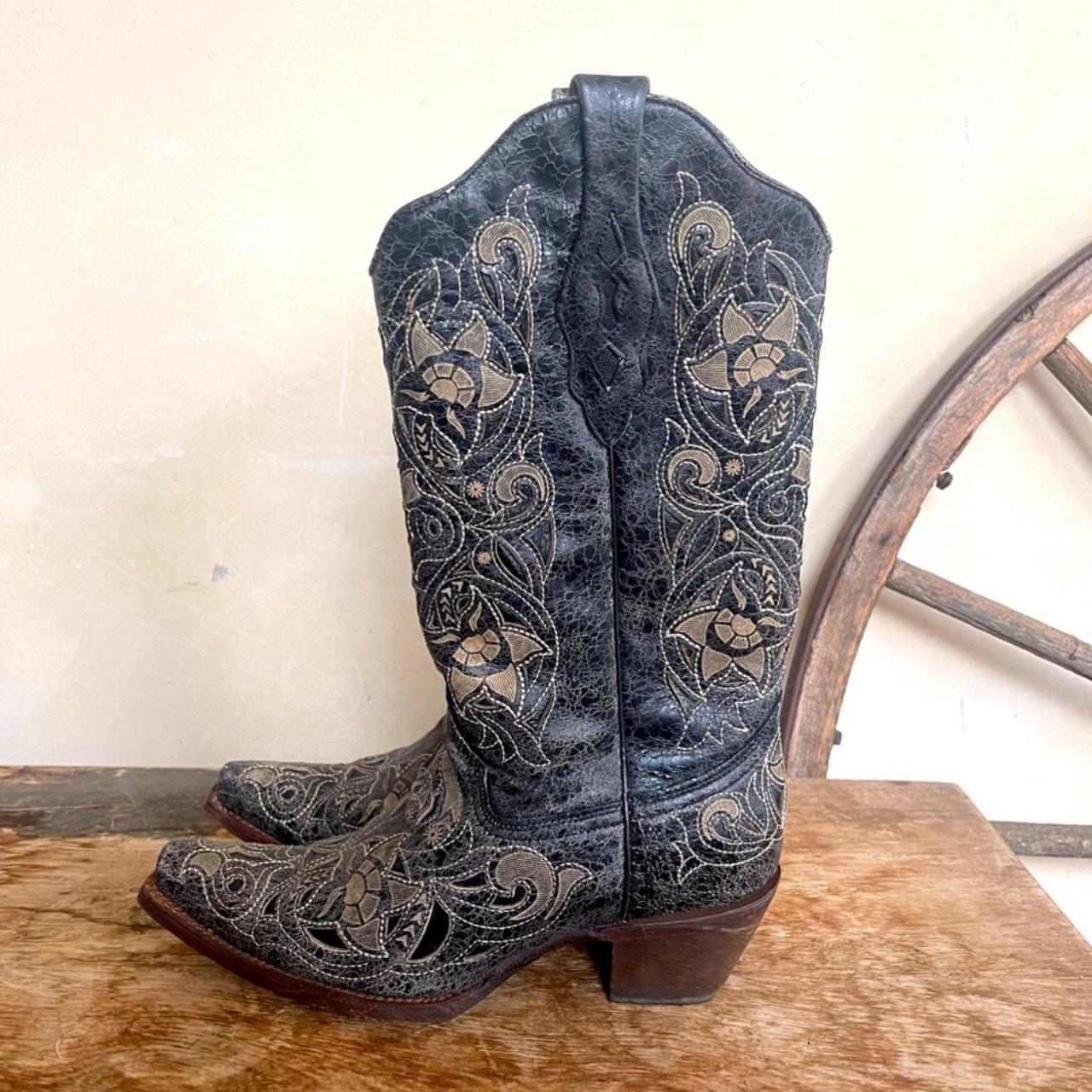 Black sales corral boots