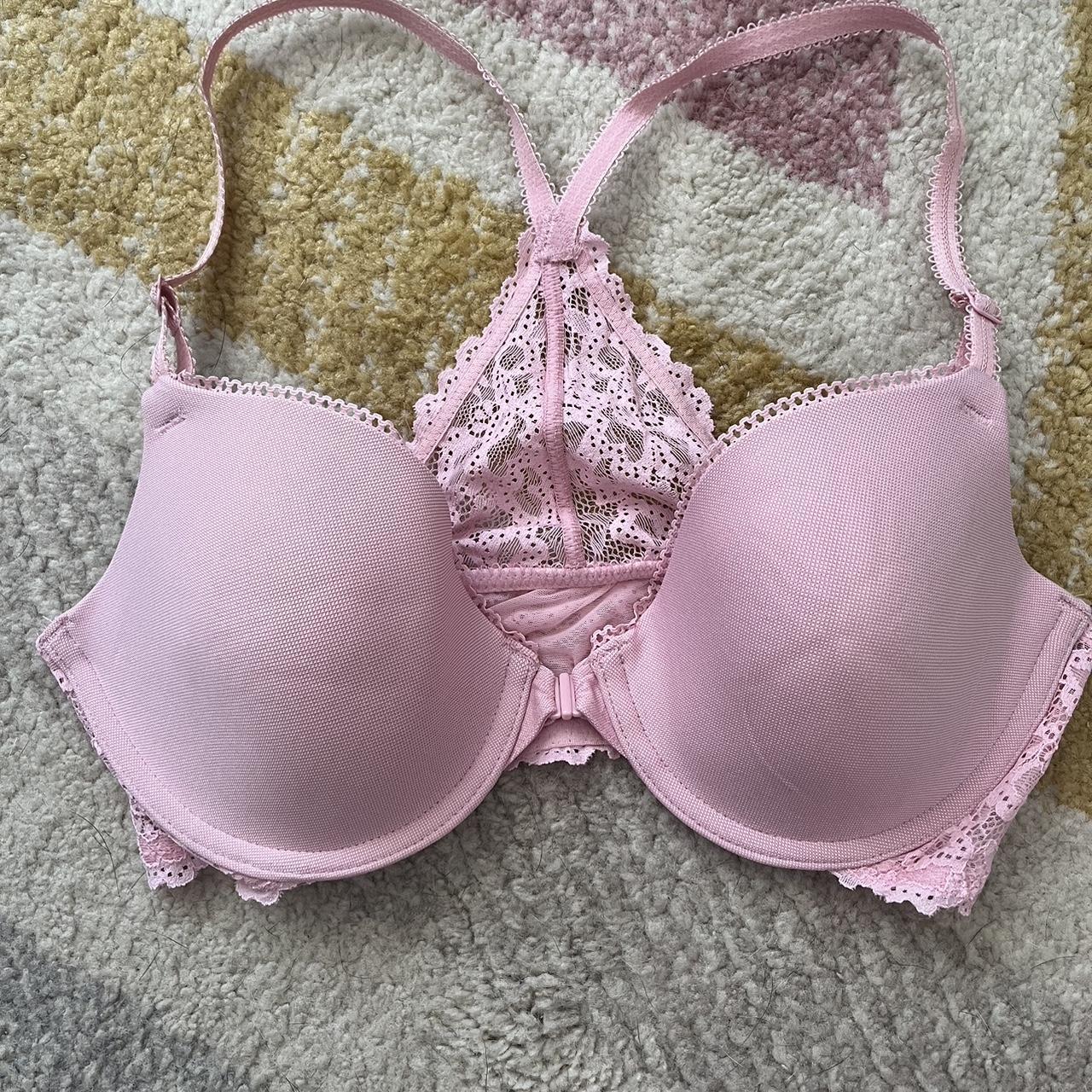 Cute b.tempt’d by Wacoal pink lace bra excellent... - Depop