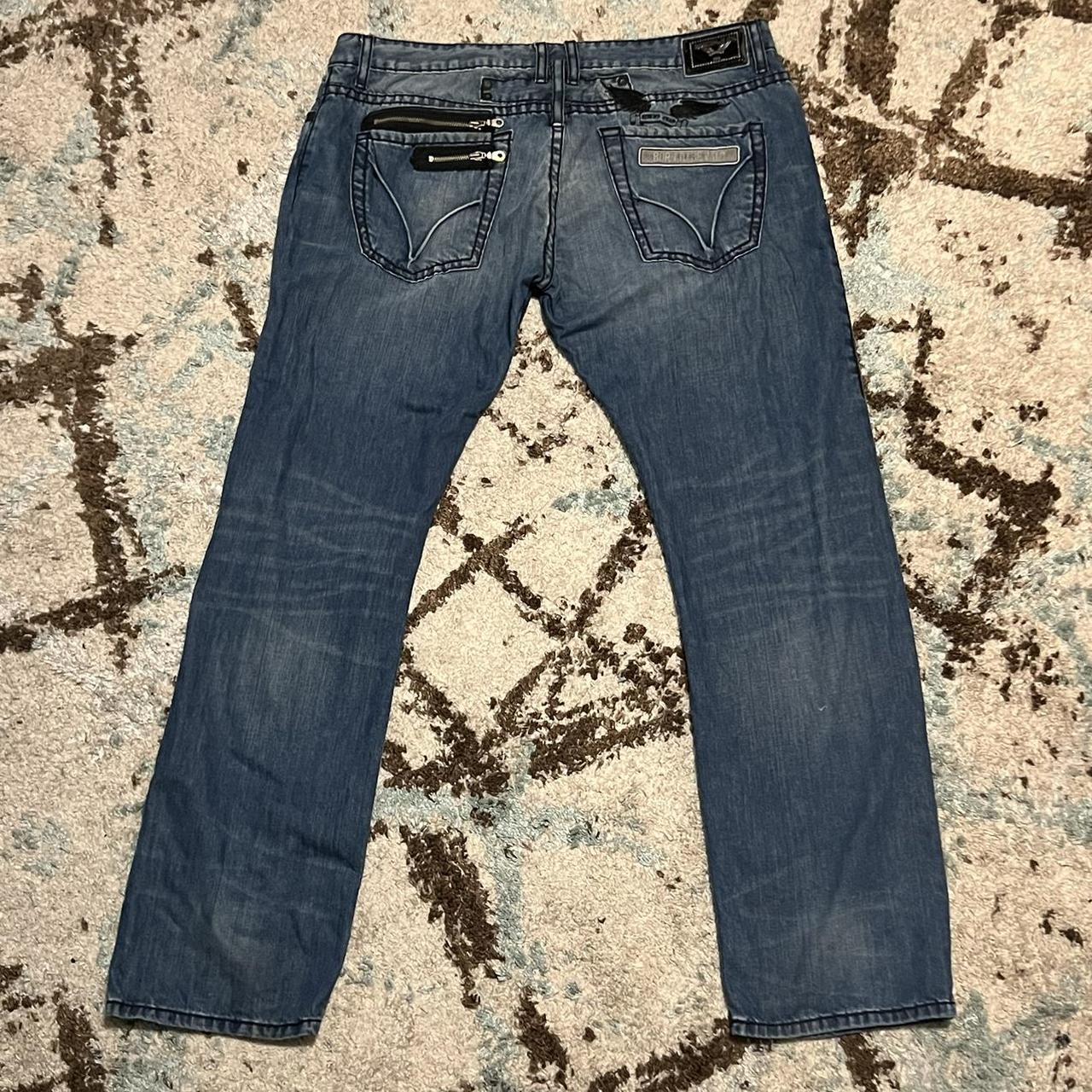 Vintage Robins Jeans Mens Straight Leg Size 42... - Depop